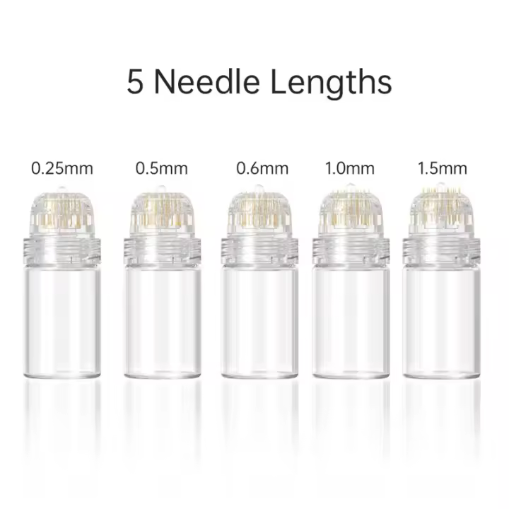 Dermapen Profesional Herramienta de Cuidado de la Piel de Belleza para Antiedad Microagujas de 5mm - 1