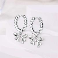 Anillos de pavimentación brillantes de circonita 2025 con lazo de plata pura Original, pendientes para mujer, regalos de joyería de aniversario - details 12