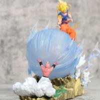 Figura de acción de Buu vs Goku, Super Saiyan, Genki Bomb, estatua de Pvc, modelo de colección, juguetes, regalo - details 8