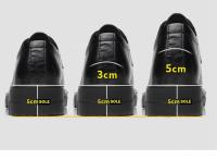 Zapatos con elevador de vestir para hombre, plataforma transpirable, informales, de negocios, de lujo, de cuero genuino, 5/8/10CM, más altos - details 7