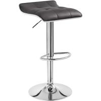 Taburetes de Cocina Giratorios 360° Altura Ajustable con Reposapiés Taburetes Altos con Asiento PVC para Comedor, Salón y Cafetería Negro+Negro - details 44