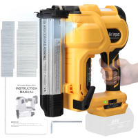 Clavadora inalámbrica hine, grapadora eléctrica para carpintería con clavos de 32mm y 200 piezas 50mm - details 4