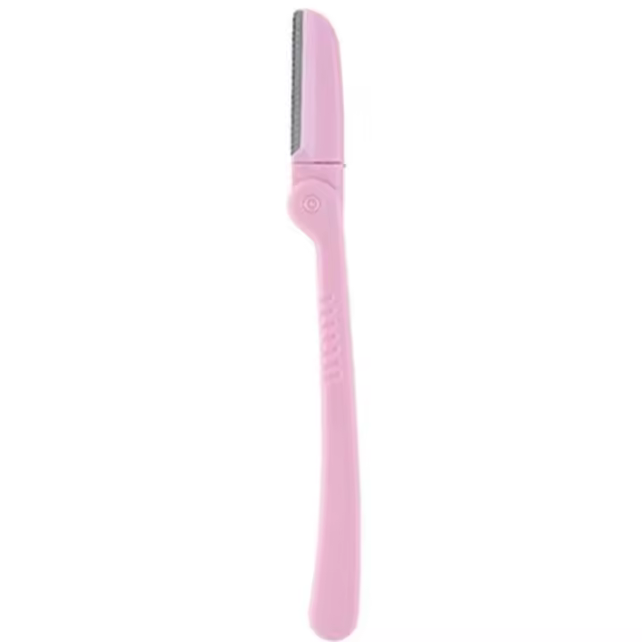 Navaja de afeitar para mujer, herramienta de cuidado facial, removedor de vello, cepillo para cejas, recortador seguro (3 piezas) - 1