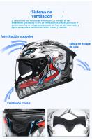 Casco motocross hombre mujer MX Carreras de Locomotora ciclismo carretera - details 2