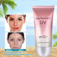 Loción de protección solar SPF 50+, crema solar blanqueadora, crema protectora para la piel del cuerpo y la cara, crema hidratante con control de aceite, protector solar para el cuidado de la piel - details 8