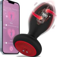 Leten 360 °   Vibrador de Control inalámbrico de rotación, aplicación Bluetooth, tapón Anal, masajeador de próstata para hombres, mujeres, culo, Anal, Juguetes sexuales para adultos, parejas - details 10
