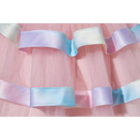 Vestido de Princesa para Niñas con Capas de Tul y Mangas Abullonadas para Boda, Presentadora o Actuación de Piano - details 9