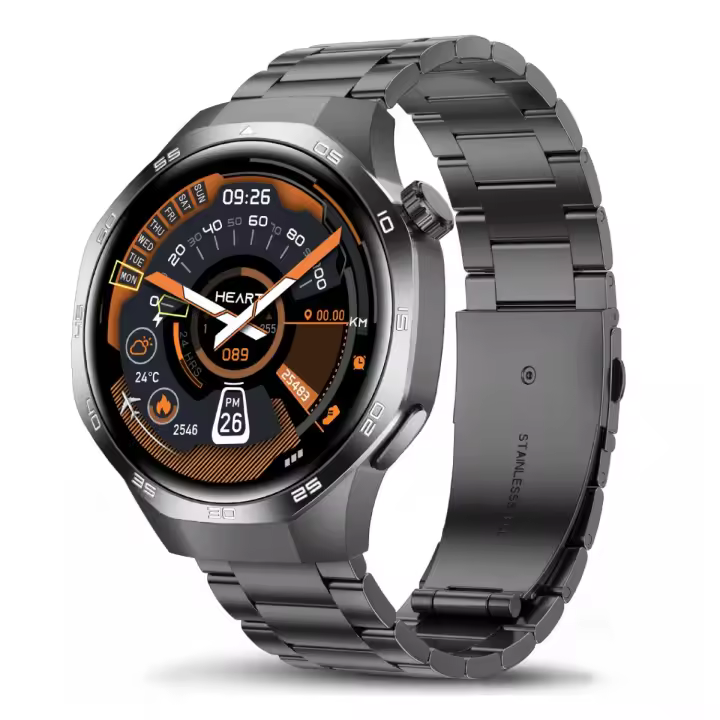 Reloj inteligente GT5 Pro para hombre, sistema de detección, deportes avanzados, asistente de salud, larga resistencia, NFC, nuevo - 1