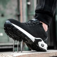 Zapatos de Seguridad de Punta de Acero Transpirables, Ligeros, Indestructibles para Hombres y Mujeres Botas de Trabajo - details 11