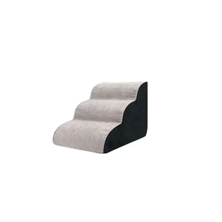 Rampas de espuma antideslizantes para perros, escaleras anchas y profundas para mascotas, escalera de espuma de alta densidad para perros viejos, gatos y mascotas con dolor en las articulaciones - 1