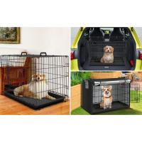 Jaula para Perros de Alambre Metálico con Cubierta