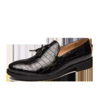 Vestido de negocios elegante para hombre, informal, plano, cómodo de llevar, zapatos de cuero para conducir, Oxford - details 16