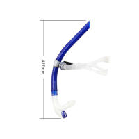 Tubo de natación de respiración de Snorkel de silicona de cabeza frontal para entrenamiento DE BUCEO BAJO el agua, equipo de buceo - details 5