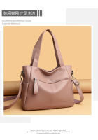 Bolsos de hombros Bolsos de mujer Bolsos de mano versátiles de moda Bolsos de mensajero de mano de cuero suave - details 4