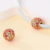 Abalorios de Danza de León y Gato de Sello de Plata Esterlina S925 100% Auténticos para Pulsera DIY de 3mm Joyería de Moda para Mujeres Regalo con Piedra de Zirconia - details 22