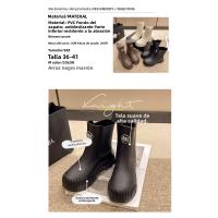 Botas de Lluvia para Mujeres de Moda Media Caña, Impermeables, Antideslizantes, Resistentes al Desgaste Zapatos de Goma de Cercanías - details 2