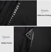 CHRLCK Chaqueta de Senderismo Impermeable A Prueba de Viento, Reflectante, Ideal para Acampar, Cazar, Correr, Trekking, Pesca - details 22