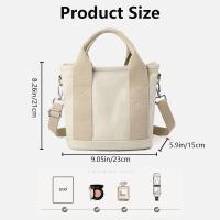 Bolsos para mujer, Bolso bandolera ,impermeable, mano pequeño de lona para Compras,Trabajo, viajes, regalo - details 4