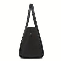 INS Bolso de mano suave retro elegante de inspiración coreana para mujer - Correa de hombro ajustable, cierre magnético, bolso espacioso para el trabajo, compras, regalo del día de la madre (marrón claro/rojo/negro), bolso vintage, accesorio sofisticado - details 7