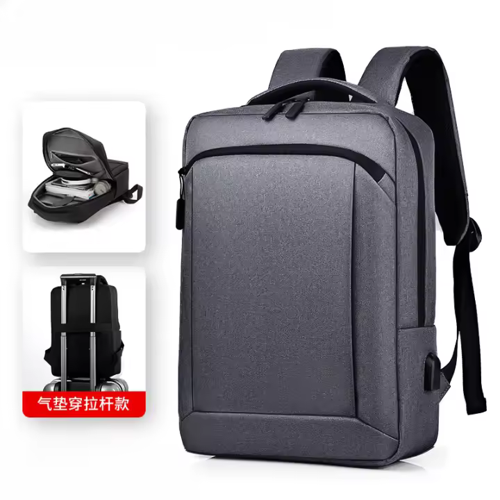 Mochila de gran capacidad, mochila de moda para viaje, bolsa para computadora impermeable y resistente al desgaste. - 1