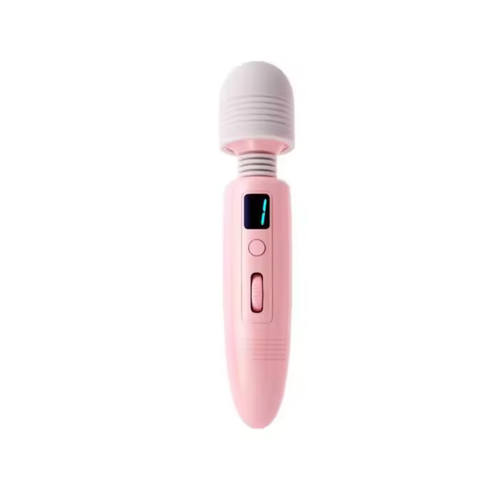 Vibrador AV para las mujeres Estimulador del clítoris Calentamiento poderoso femenino G punto masajero pantalla digital USB recargable juguete sexual adulto - 1