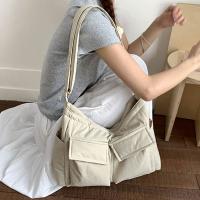 Bolso cruzado de nailon de gran capacidad con múltiples bolsillos, bolso de hombro deportivo para hombre, bolso de mensajero de lona portátil de estilo coreano, bolso de viaje - details 4