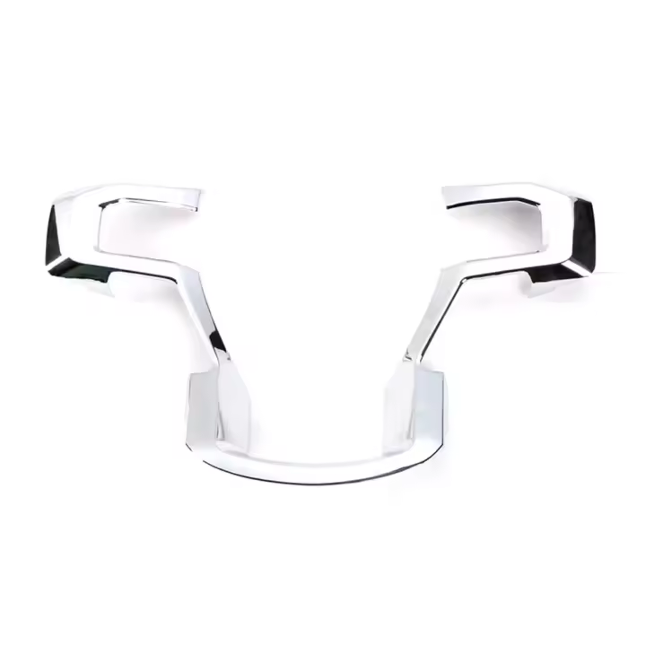 Adorno de Volante de Cromo ABS 1PC para Ford F-150 F150 2015-2020, Ford Expedition MAX 2018 - 1