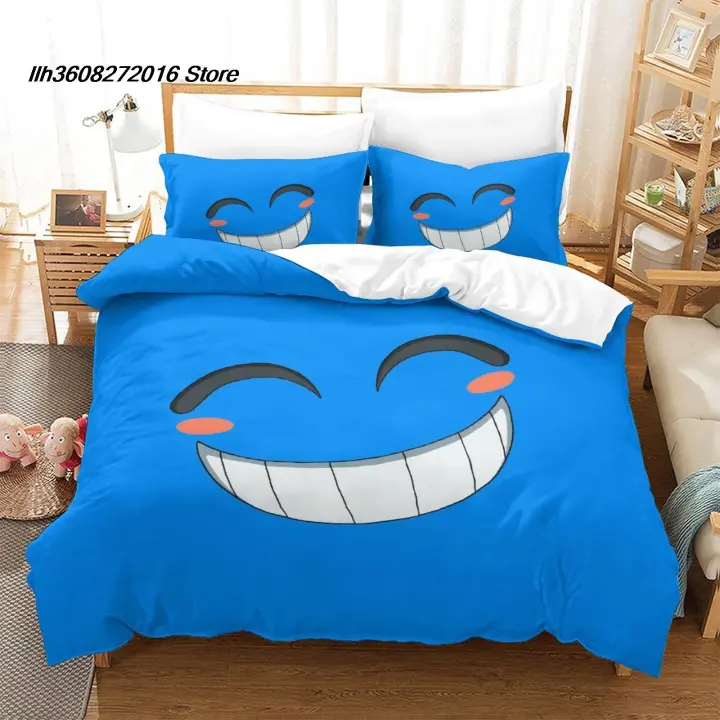 Juego de Ropa de Cama Calixo 3D Anime Tamaño Cama Individual Twin Full Queen King - 1