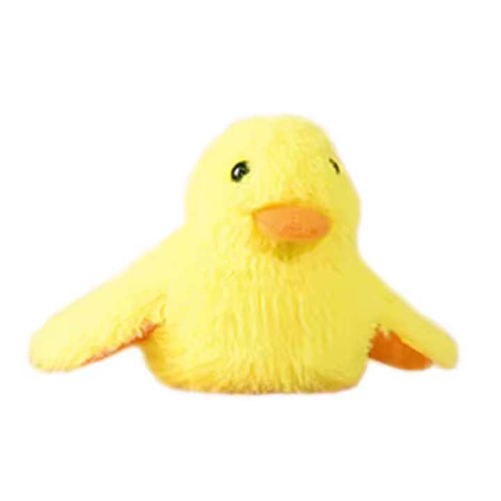 Gato Divertido Nuevo Palo Eléctrico Pato de Peluche Juguete Gatito Auto-lacado para Aliviar el Aburrimiento Hierba Gate - 1