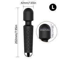 Vibrador gran masajeador corporal av punto G masajeador de barra mágica potente clítoris HV - 270 estimulador femenino juguetes para adultos - details 17