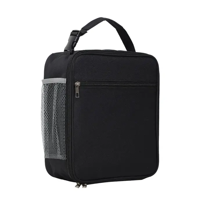 Nueva bolsa de almuerzo con aislamiento de gran capacidad, bolsa de caja de almuerzo portátil impermeable gruesa de papel de aluminio para estudiantes trabajadores de oficina - 1