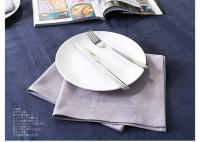 Servilletas de tela coloridas gruesas de lino de algodón, Mantel Individual de tela reutilizable, para cocina, comedor, Hotel, restaurante, decoración de mesa - details 1