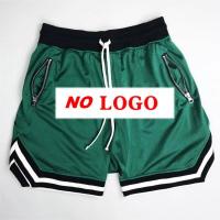Pantalones Cortos de Baloncesto de Malla Poliéster Vintage Clásico Máscara con Bolsillos para Hombres - details 7