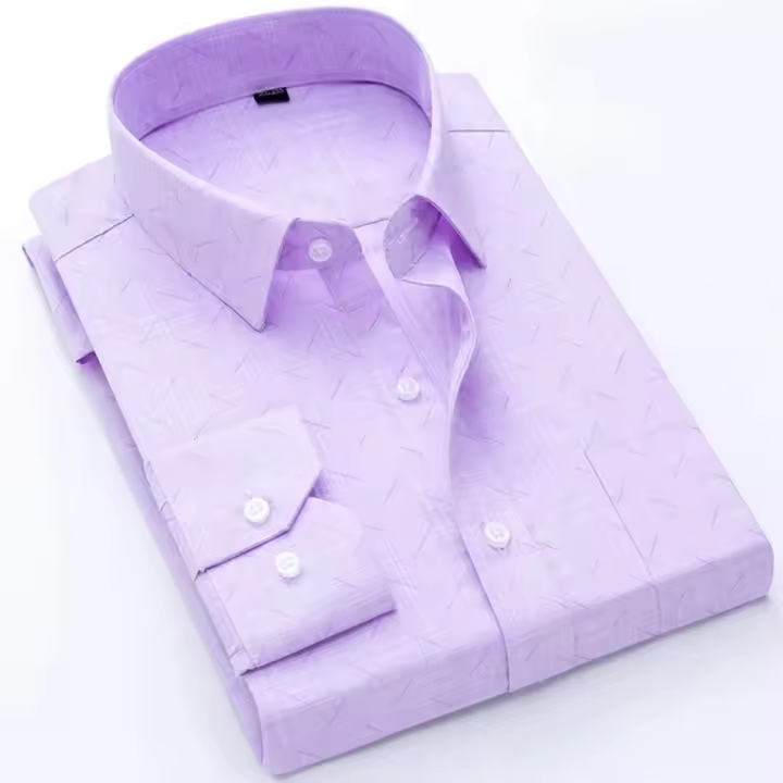 Camisas elegantes formales sociales de manga larga para hombre, ropa de diseñador informal a rayas, algodón, alta calidad, lujo, 4XL, novedad de 2024 - 1