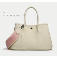 Bolsos De Cuero De Lujo para Mujer, Bolsos De Hombro, Collage De Correas, Anchas De Color - details 16