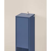 Mueble de Baño de Alto Estante Estanterías con 2 Puertas y Cajón Blanco Tamaño 20x20x180cm - details 97