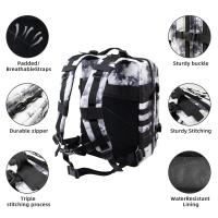 Bolso de hombro doble de viaje para escalada de montaña, mochila táctica de gran tamaño, mochila de acampada duradera para exteriores, mochila de viaje de gran capacidad de 50L, bolsas impermeables de nailon para exteriores, senderismo, viaje, bolsa de se - details 1