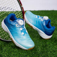 Zapatos de bádminton profesionales ligeros, transpirables, antideslizantes, amortiguadores, rojos, profesionales, zapatos de tenis. - details 12