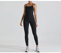 Monos de Yoga sin costuras para mujer, ropa deportiva informal de una pieza para entrenamiento, baile y gimnasio - details 14