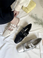Zapatos Mary Jane de tacón grueso, estilo francés, nuevos, elegantes, de noche, con punta cuadrada y boca ligera, para mujer. - details 16