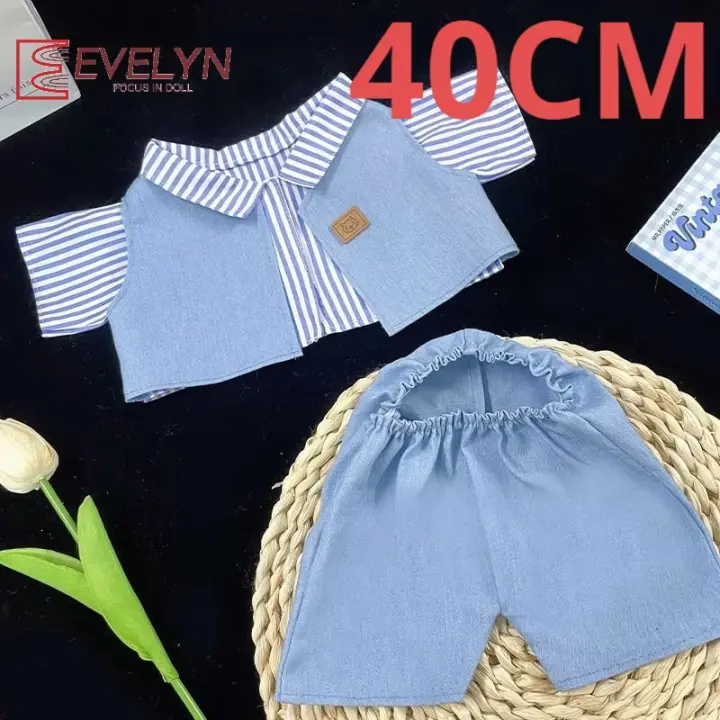 Evelyn Love and Deepspace-ropa de juguete de peluche de 40cm, Xavier Zayne Rafayel ralayo Sylus Caleb, muñeco de algodón, accesorios de ropa informal - 1