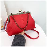 Nueva Bolsa de Concha 2025 Patrón de Lichi, Clip de Cadena, Bolso de Mano para Mujeres Sencillas - details 59