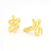 Diseño de patrón de serpiente Krait para hombre, material de latón de alta calidad, gemelos dorados, venta al por mayor y al por menor - details 2