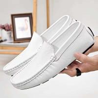 Zapatos náuticos cómodos de cuero de alta calidad de marca clásica informal para hombre a la moda de primavera y otoño - details 0