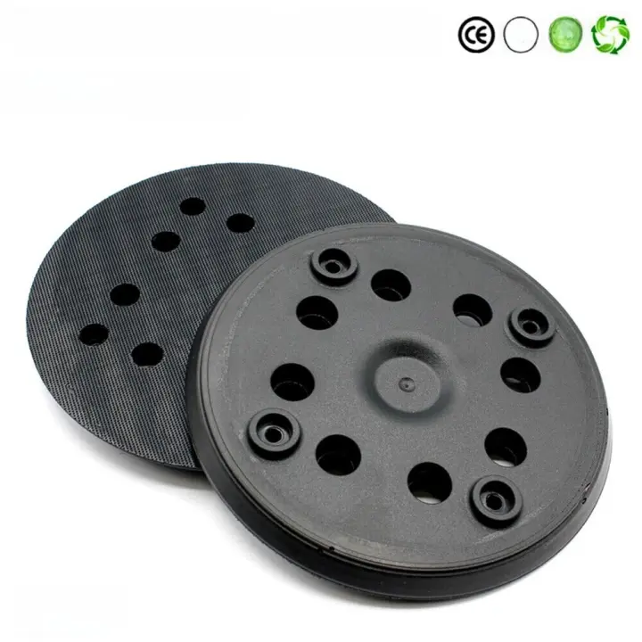Almohadilla de lijado de repuesto de 125mm para lijadora PEX 270A PEX 270AE, soporte de bucle de gancho para lijadora Orbital - 1