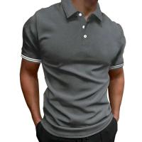 Polo de manga corta para hombre, sudadera de golf, 100% poliéster, secado rápido - details 3
