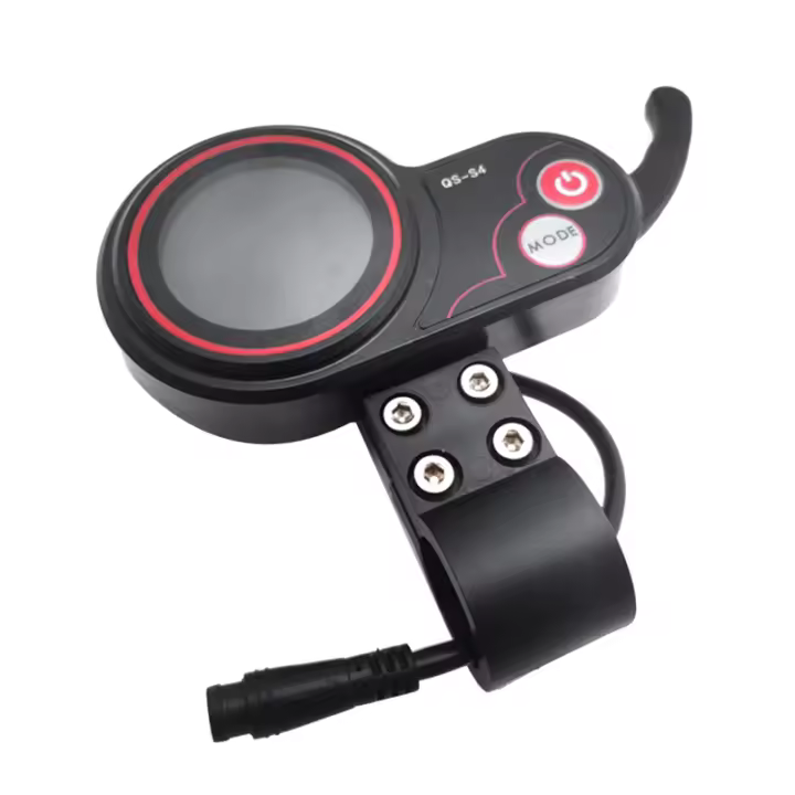 Meterio de Pantalla LCD de Pulgar para Scooter Eléctrico Zero 48V-60V Accesorios de Pantalla de Display 6PIN - 1