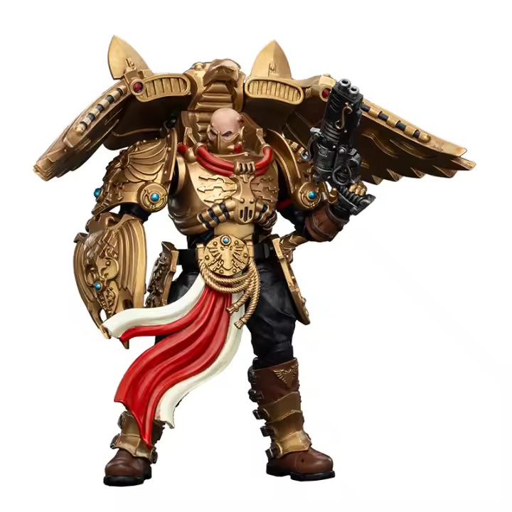 JOYTOY 1/18 figura de acción The Horus Heresy Legio Custodes Custodian Venatari Squad Venatari con Kenetic Destroyer 2 - 1