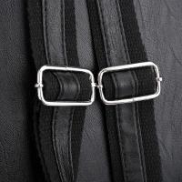 Mochila vintage de cuero impermeable para hombre, bolso de hombro para ordenador portátil de 15,6 pulgadas, para estudiantes universitarios - details 30