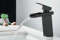 Grifo de cascada, grúa de acero inoxidable para baño, lavabo, grifo mezclador - details 3